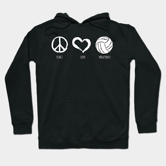 funny volleyball Hoodie by Tali Publik